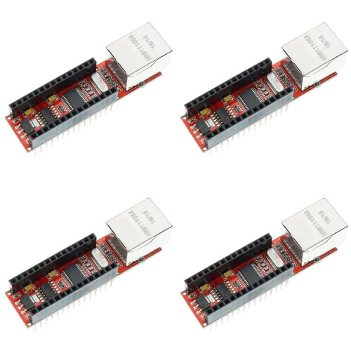 4X for   ENC28J60 Ethernet Shield V1.0 for  Compatible  3.0 RJ45 Network Module