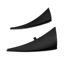 4x Car Front+Rear Wheel Guards Flaps Mudguards Cover Trim for Corvette C7 2014-2019