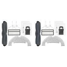 2sets voor D10 Gen 2 RLD32GD Robotstofzuiger Hoofdborstel Hepa-Filter Dweilpad Doek Stofzak Accessoires