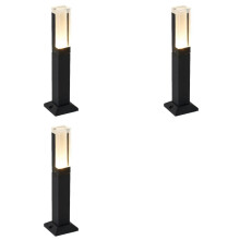 3X Human Motion Sensor LED Lawn Light Outdoor Waterproof IP65 Acrylic Shade Garden Villa Landscape Walkway Lawn Light