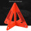 4X Portable Car Auto Reflective Traffic Warning Sign Triangle Foldable Solid Standing Tripod Road Emergency Standby 6