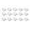 Hooks for Outdoor String Lights Clips 90 Pack Clips Clear Light Hook with 90 Waterproof Adhesive Backing 2