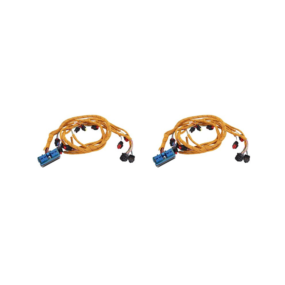 2X 2964617 Excavator Engine Wiring Harness Cable For Cat 320D 323D C6.4 296-4617 6033405104114