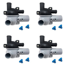 4X Manuelles Ablaufwasserverteilungsgehäuse 863631T1 für Mercury Alpha Bravo 1998 Z-Antrieb V6 V8 Innenbordmotor 863802T2