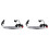 2X Knock Oliedruk & Temperatuur Sensor Bedrading voor  voor  voor  5148105AH 1