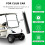 10 Peças de Faixa de para-Brisa de 11 Polegadas para Carro de Clube e Carrinho de Golfe Precedente 102163001 Acessórios para Carrinho de Golfe 5