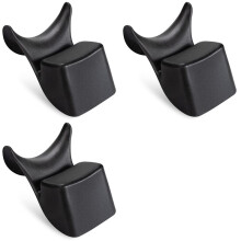 3X Salon Shampoo Neck Rest Cushion,Non-Slip Silicon Shampoo Neck Rest for Sink,for Salon Hairdressing Spa Sink Basin
