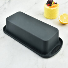 4X Silicone Loaf Pan for Baking Bread, Meatloaf, Cake, Non-Stick Reusable Rectangle Molds with Easy Grab Handles