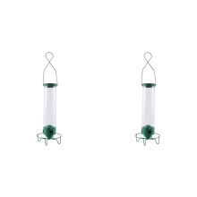 2X Droll Yankees Squirrel-Proof Wild Bird Feeder Outdoor Patio Wrought Iron Hanging Bird Feeder A