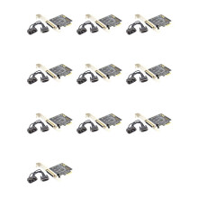 10X PCI-E Seriële Poortkaart Pcie Naar 4 Seriële Poorten RS232 9-Pins Industriële Controle 4-Poorts Uitbreidingskaart AX99100 met Kabel