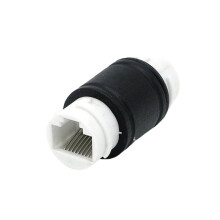 9X IP68 Wasserdichter RJ45-Koppler CAT6/CAT5e/CAT5 Buchse auf Buchse, 8-Poliger Ethernet-LAN-Kabel-Extender für Den Außenbereich