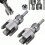 2X Integrated Internal & External Pipe Threading Tool, Electric Drill Compatible Pvc Pipe Threader Kit, 1/2inch 4