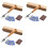 3X Bread Bakers Cutter Slashing Tool Dough Making  Wood Handle Bakeware for Bread Bakeware Kitchen with 15X Blades 1