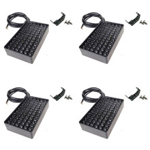 4X 72 LED Brake Light for F1 Light LED Brake Lights Bumper Cover Lamp for for Universal Car Model A