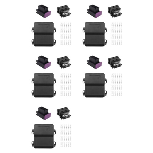 5X 24-Pins ECU-Printplaatconnector Passend Bij Aluminiumlegering Behuizing Auto-Motorcontroller