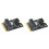 2X M.2 NGFF E-Key to E- Key Convert Adapter Card for AX200/201/210 WiFi Card Vertical Installation 1