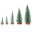 20X  Christmas Tree Small Pine Trees  the Wooden Base Home Desktop Decoration 2
