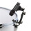 4X Snare Percussie Clip Zwarte Drum Microfoon Microfoon Rand Klem Houder Drum Accessoires 1