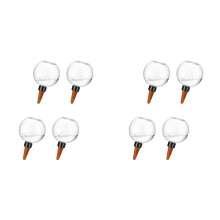 8 Pack Watering Balls for Plants, 500 Ml Automatic Plant Watering Devices, Dripping Water, Transparent Watering Bulbs
