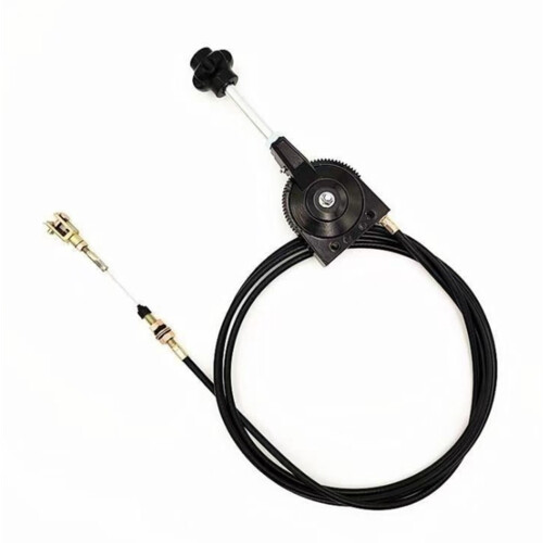 3pcs 1m Hand Throttle Control for Excavator Harvester Tractor Ship Spreader Throttle Cable Assembly Self-Locking 1