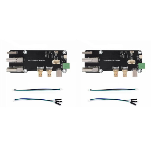 2X for Raspberry Pi 5/4B Micro--Compatible to HD Adapter Board Support Dual 4K Outputs Expansion Board