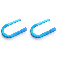 2X Vacuum Hose Attachment Dryer Vent Cleaner Kit Compatible with All Vacuum Cleaner, Quickly Lint Remover