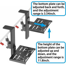 2X Universal Desk Mount for Racing Sim Shifter & Handbrake for G Driving Force Shifter, TH8A Shifter & TSS Handbrake