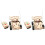 2X DIY Remote Control Four Wheel Drive Racing Elementary School Students Educational Fun Material Package 2