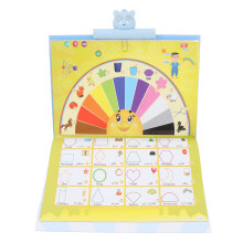 Kids Educational Audio Wall Chart, Bilingual Numbers & Animals, 15.1x23.6in