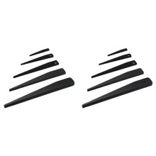 10pcs Sleeves Morse Taper Drift Wide Application Lathe Drill Carbon Steel Straight Morse Taper