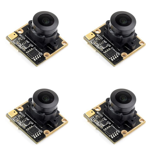 4X Módulo de Câmera USB IMX335 5MP 2K Gravação de Vídeo 175  Angular 2592X1944 para Raspberry Pi 5 Jetson Orin