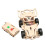 2X DIY Remote Control Four Wheel Drive Racing Elementary School Students Educational Fun Material Package 5