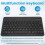 2X Ultra-Thin Silent Wireless  Keyboard and Mouse Set Suitable for Tablet Notebook  Keyboard Black 5