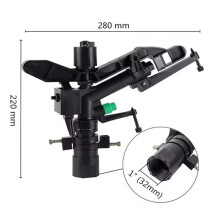 2pcs 1 Inch Female Thread Plastic 360 Long Rocker Sprinkler Garden Farm Orchards Greenhouse Irrigation Nozzles