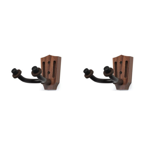 2X Supporto per Supporto da Parete per Chitarra Multi-Stile Supporto per Rack Antiscivolo per Paletta per Chitarra Classica