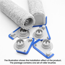 2X Brosse Rotative pour Aspirateur pour Deebot X8 Pro Omni, Pièces Détachées, Accessoires de Nettoyage Efficaces pour la Maison.