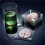 20X Brain Specimen Coasters Set 3D Organ Brain Artwork Brain Slices Square Acrylic Drinks Table Coaster 5