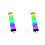 2X RGB LED Strip ARGB Sync Board for Computer Power Supply GPU  Card Cable Case Neon   Card 8PIN 1