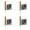 4X LoRa Wireless Transceiver Module 433M Long-Distance RF Transparent Communication SX1278 1