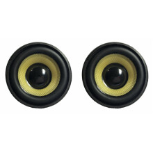 2pcs 2 Inch 4 Ohm 3W 52mm Audio Speaker Full Frequency Multimedia Speaker DIY Stereo Box Accessories