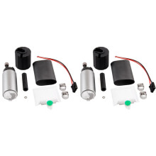 2X 340LPH High Performance Electric Fuel Pump for Walbro 255LPH GSS342 GSS341