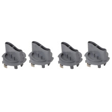 4x Headlamp Bulb Socket Low Bulb Mount for Rabbit 2005 - 2010 1T0941109 1T0-941-109