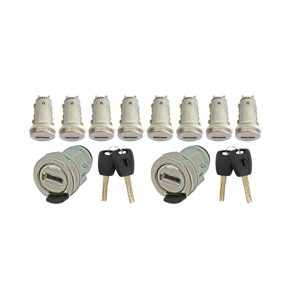 10X Car Ignition Lock Set For Ducato For For Sip22 Blade Car Key Door Milling Cylinder Trunk Lock 6034095533970