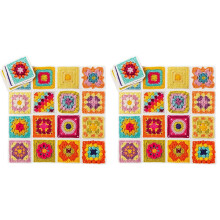 The Crochet Book - 100 Mix-and-Match Designs, Crochet Pattern Card Decks, Fun Crochet Kits and Beautiful Crochet Blocks