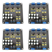 4X NE5532 Luidspreker-Crossoverfilter Tweekanaals 2.0 Stereo Hoog/Midden/Bass 3-Weg DIY-Luidsprekerversterkerverdeler