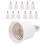 24-Pack E12 Naar E26-Adapter E12-Lampfitting Naar Middelgrote Voet E26 E27-Converterlampfittingadapter Kroonluchterfitting 3