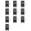 10X Wireless RF 433MHz Auto Copy Remote Control Electric Garage Door Opener Controller Duplicator Clone Transmitter 1