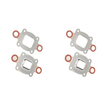 4x Exhaust Manifold Elbow Riser Gasket Dry Joint 18-0722 for Marine Engines 4.3 5.0 5.7 L V6 V8 4.3l 5.0l