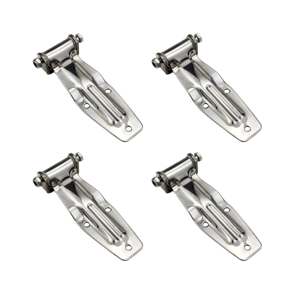 4X Stainless Steel Container Door Hinge Refrigerated Cold Store Compartment Fitting Truck Van Express Car Part 4711855663192