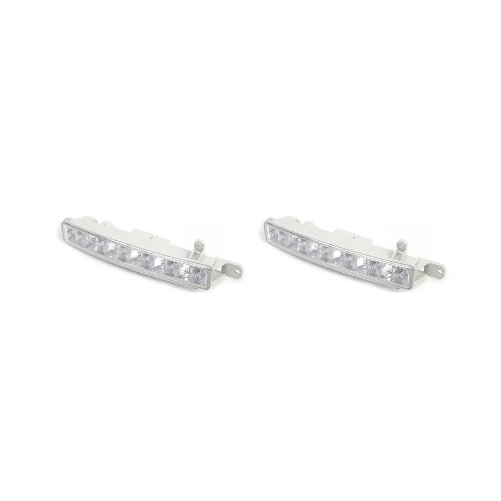 2X For C1 C3 Berlingo C-Elysee For 308 2013-2020 9802795580 Car Front Bumper Fog Lights Daytime Running 4714078967375